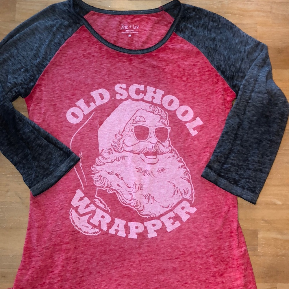 Christmas Baseball Tee